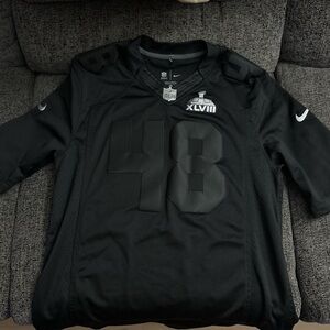 NFL Black Super Bowl XLVIII Jersey